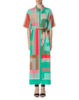 CHEMISIER FOULARD