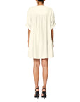 Shantung Mussola Tunic Dress