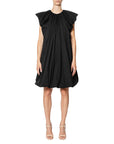 Balloon Poplin Dress