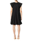 Balloon Poplin Dress