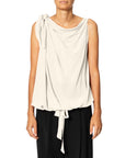 BLUSA FIOCCO CREPE VISCOSA