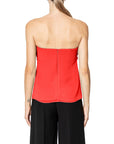 TOP BUSTIER CHIFFON