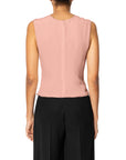 TOP NODO CREPE VISCOSA
