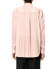 CAMICIA OVER POP RIGATO