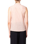 CAMICIA FIOCCO POP RIGATO