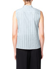 CAMICIA FIOCCO POP RIGATO