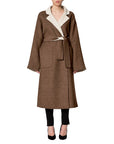 CAPPOTTO LUNGO DOUBLE ANGORA