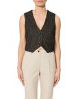 GILET TWEED