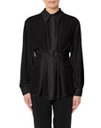 CAMICIA ARRICCIATA CREPE