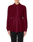 CAMICIA ARRICCIATA CREPE