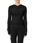 BLUSA INCROCIATA JERSEY