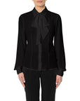 CAMICIA FIOCCO CREPE