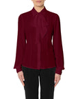 CAMICIA FIOCCO CREPE