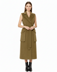 CAPPOTTO SMANICATO MILITARY