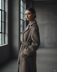 CAPPOTTO VESTAGLIA SPINATO