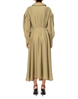 Dress Incrociato Mussola Shantung