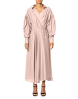 Dress Incrociato Mussola Shantung