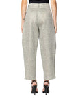 PANTA CARROT LINO LUREX