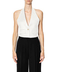 GILET LINO/VISCOSA
