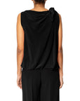 BLUSA FIOCCO CREPE VISCOSA