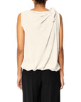 BLUSA FIOCCO CREPE VISCOSA