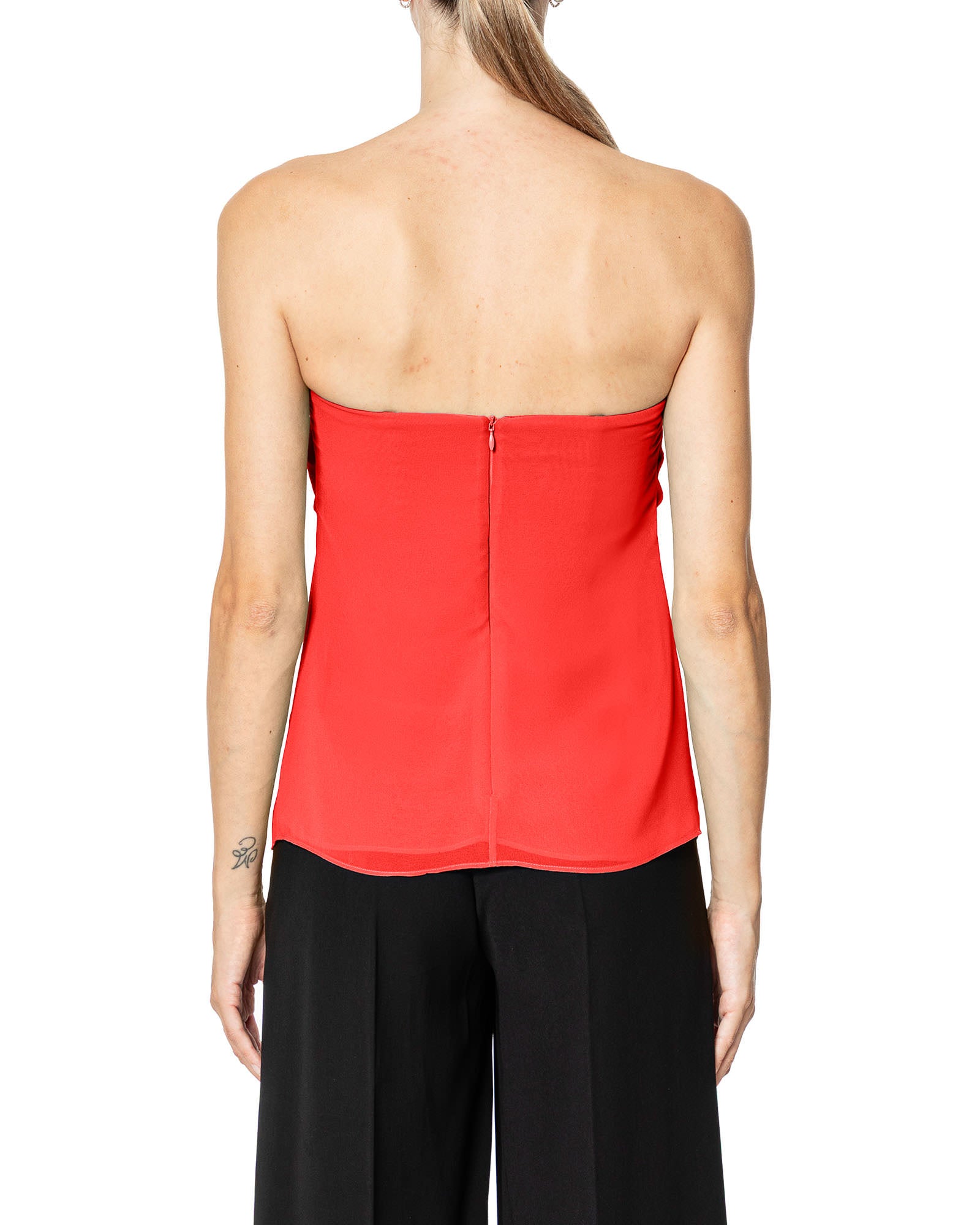 TOP BUSTIER CHIFFON