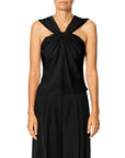 TOP NODO CREPE VISCOSA