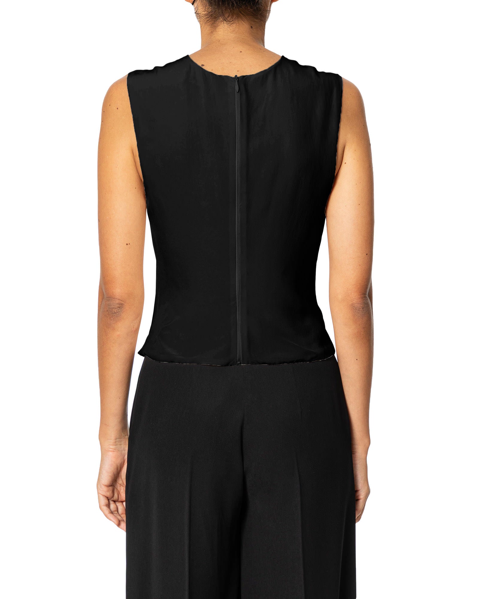 TOP NODO CREPE VISCOSA
