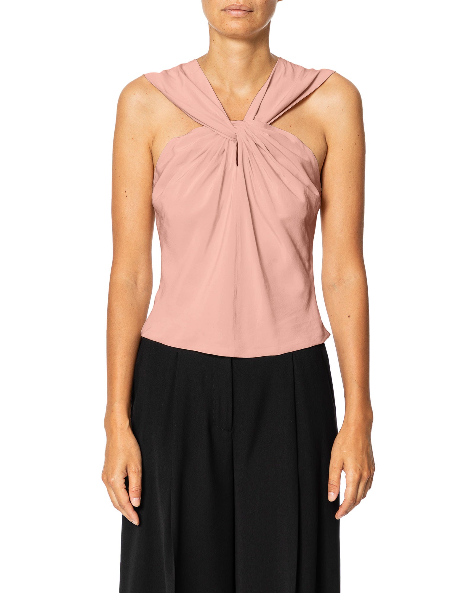 TOP NODO CREPE VISCOSA