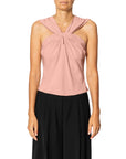 TOP NODO CREPE VISCOSA