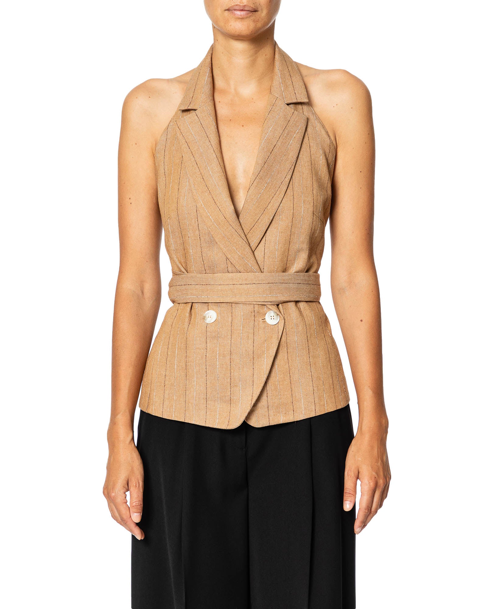 GILET LINO/COTONE GESS