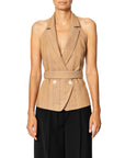 GILET LINO/COTONE GESS