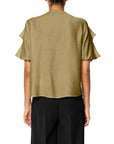 CAMICIA VOLANT MUSSOLA SHANTUNG
