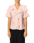 CAMICIA VOLANT MUSSOLA SHANTUNG