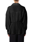 CAMICIA INCROCIATA CREPE VISCOSA