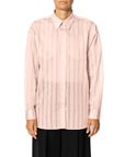CAMICIA OVER POP RIGATO