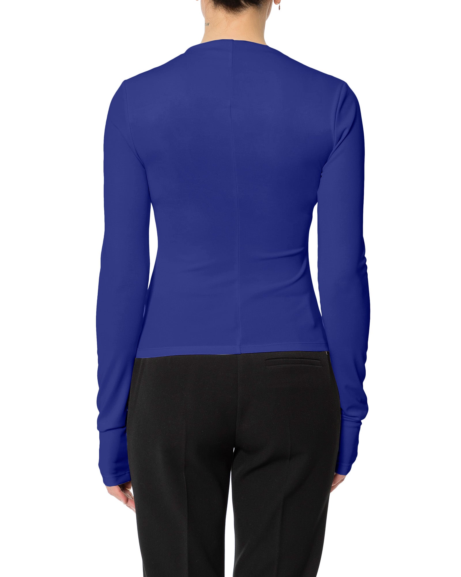 BLUSA INCROCIATA JERSEY