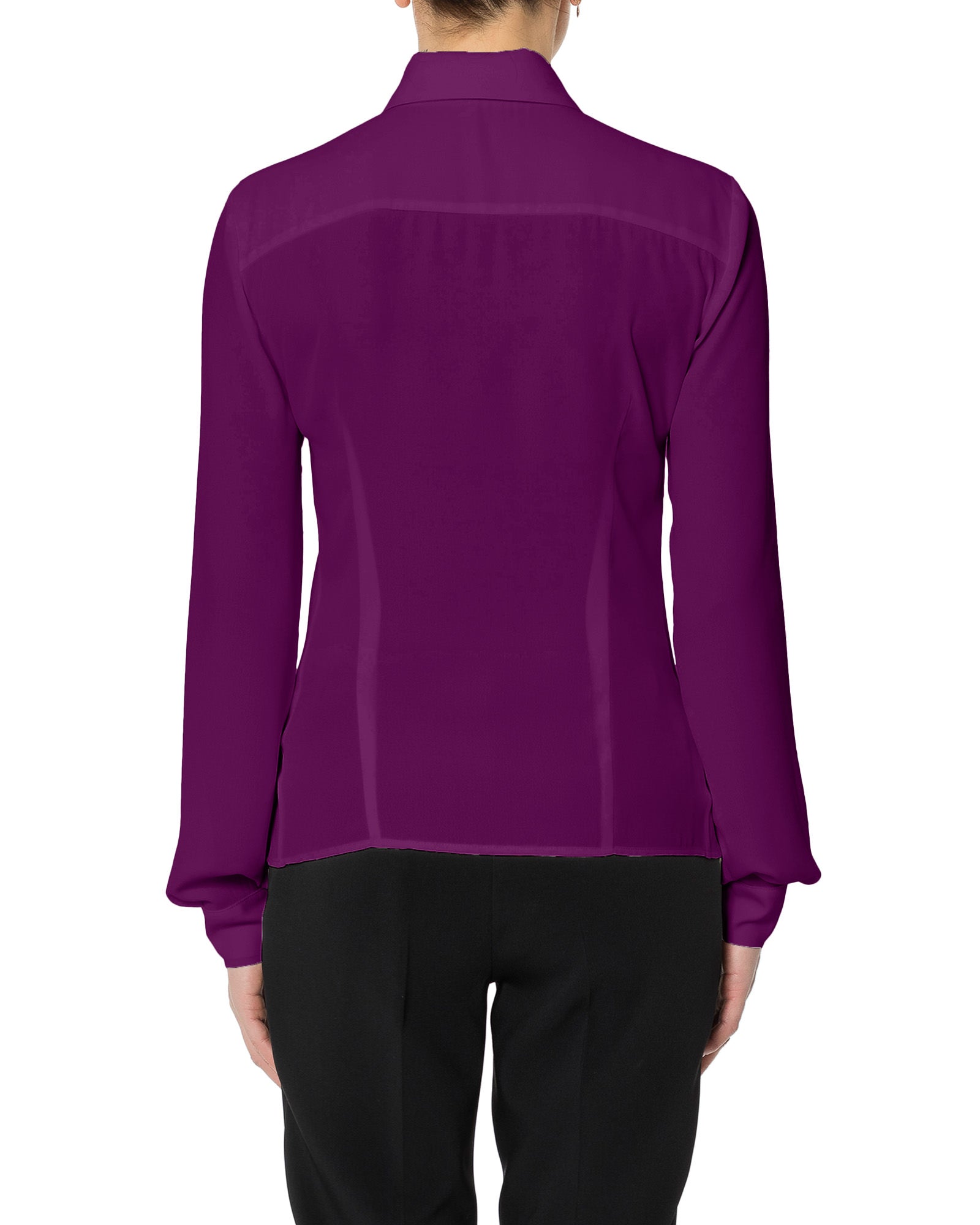 CAMICIA FIOCCO CREPE